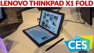 Lenovo ThinkPad X1 Fold - A Foldable Laptop for 2020 - CES 2020