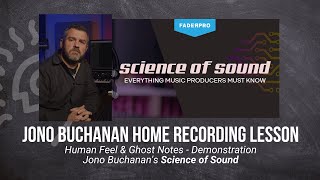 🎸 Jono Buchanan Home Recording Lesson - Human Feel & Ghost Notes - Demonstration - TrueFire screenshot 4