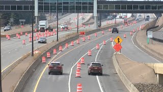 Drivers urged to use caution after three injured in construction zone crash on Highway 61