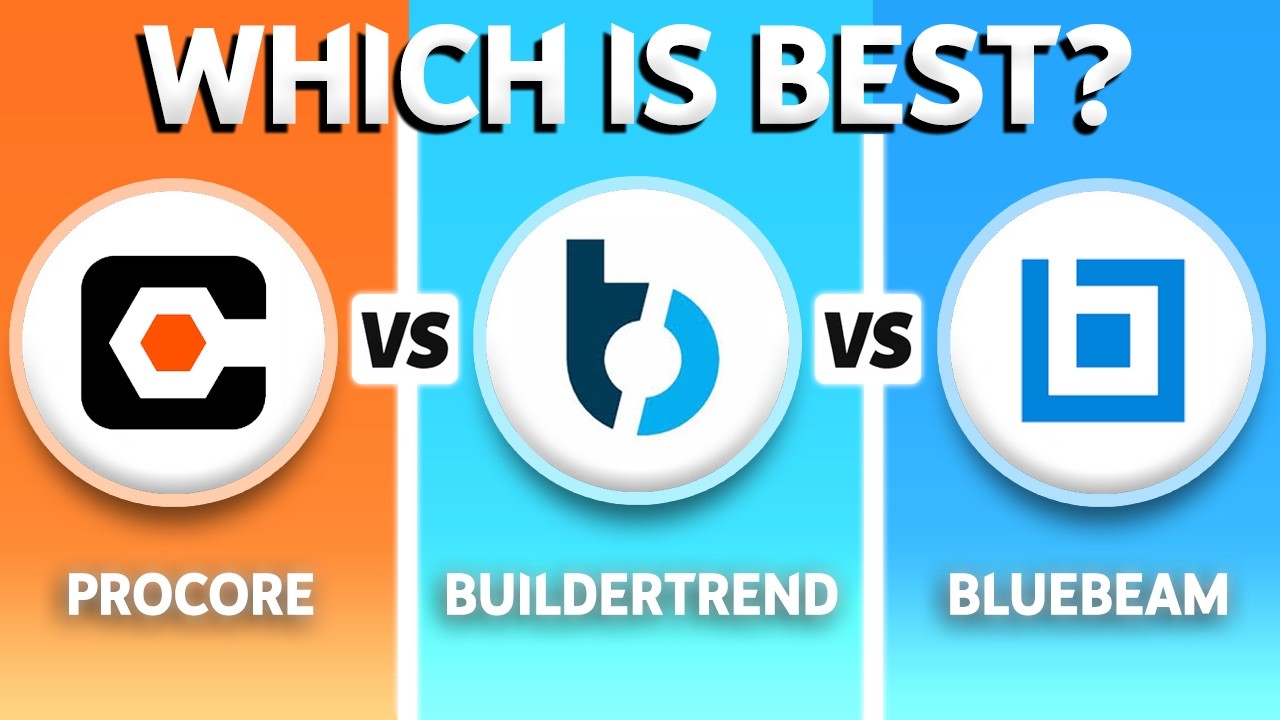 Procore vs Buildertrend vs Bluebeam (2026) - Which One Is BEST?