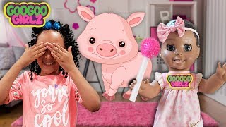 Interactive Toy Plays Hide and Seek! (Counting Animals with Goo Goo Girlz) Interactive Toy Plays Hide and Seek! (Counting Animals with Goo Goo Girlz)