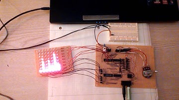 LED Matrix Audio Frequency Analyzer