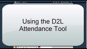 Attendance Tool (D2L 10.3)