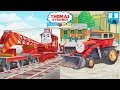 Storytime about rocky the big crane and jack the front loader  thomas  friends read  play