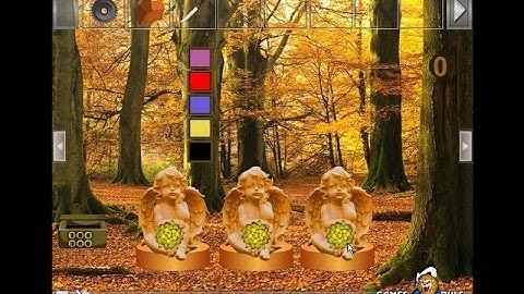 Autumn Forest Elephant Rescue walkthrough Games2Rule.
