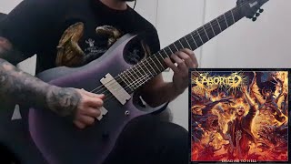 ABORTED - &#39;Drag Me To Hell&#39; - INTRO GUITAR COVER #shorts