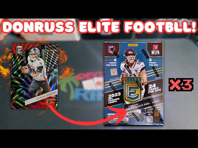 NEW RELEASE!🚨 2023 DONRUSS ELITE FOOTBALL BLASTER BOX REVIEW