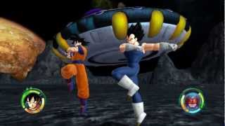 Dragon Ball Raging Blast 2: Intro Fight Reenactment HD Gameplay