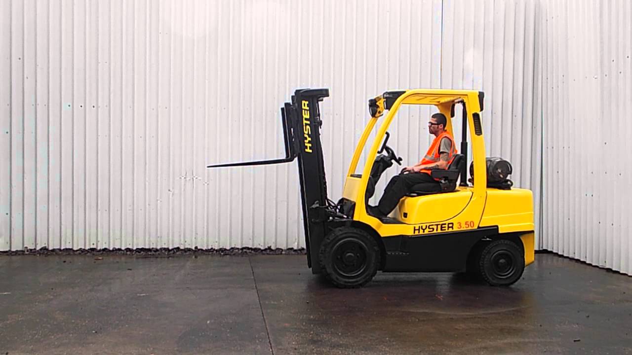 HYSTER H3 5FT GAS FORKLIFT TRUCK FOR SALE