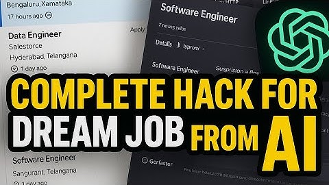 How I Got My Dream Job Using ChatGPT | Resume, Cover Letter & Interview Prep with AI + n8n Hack!