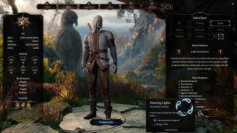 All Race Options Baldur