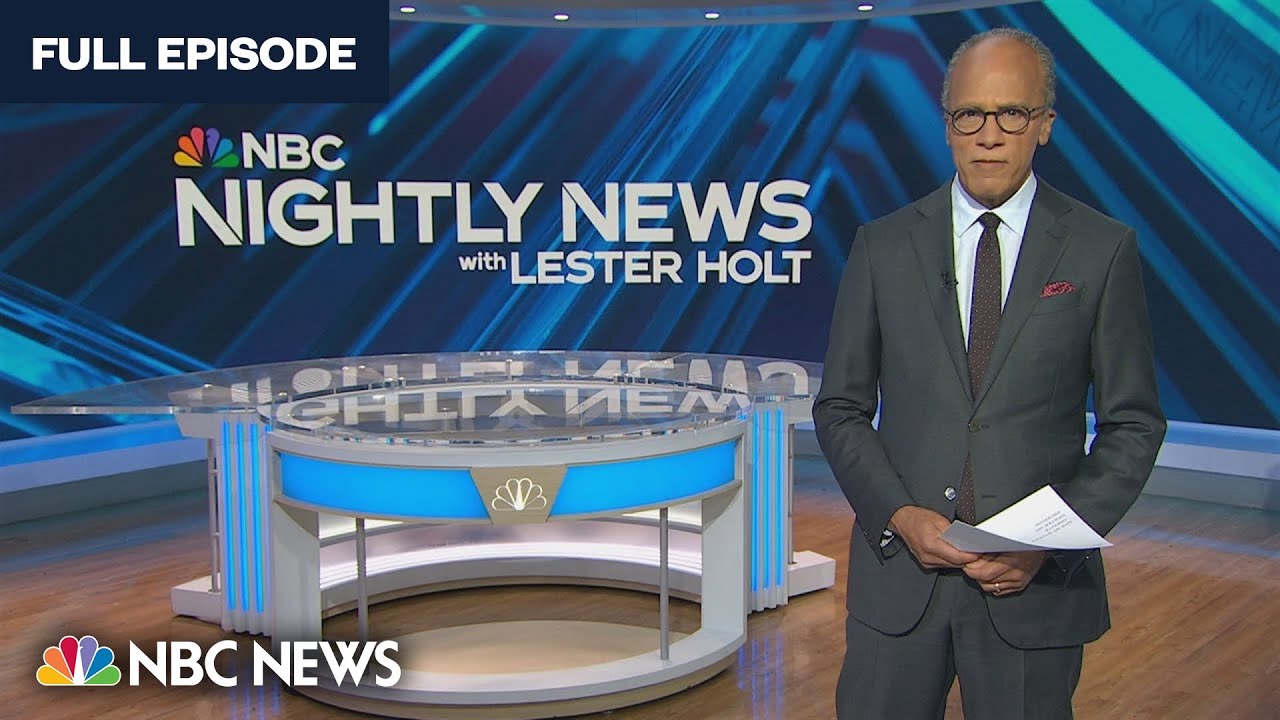 Nightly News Full Broadcast - Aug. 1