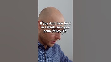 Stop Getting Ghosted After Job Interviews (Follow-Up Guide) #shorts