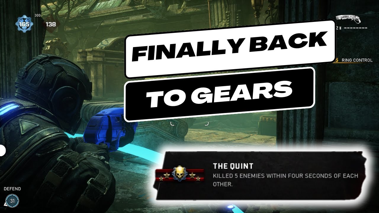 BACK TO GEARS AFTER YEARS - GEARS OF WAR 5 - YouTube