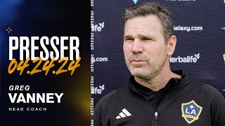 Greg Vanney, Presser | 4.24.24