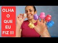 DIY COMO RECICLAR TAMPAS E BOLAS DE ROLL-ON.  IDEIAS FAÇA VOCÊ MESMO