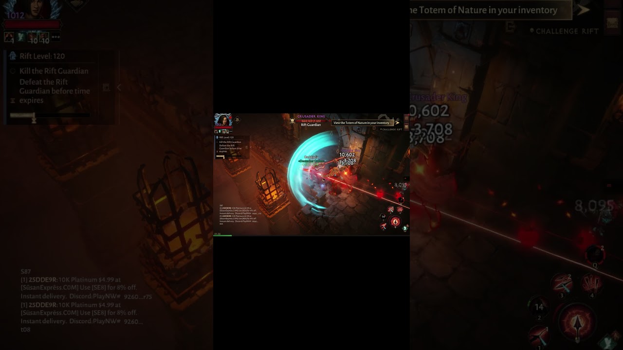 Diablo Immortal Challenge Rift Boss 28 # Shorts