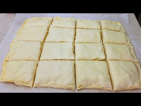 Почему я раньше не знала этого простого способа! Слойки на кефире! МУЖ в шоке от результата!