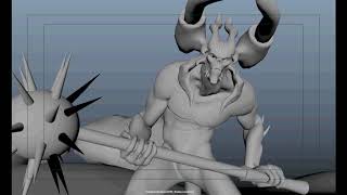 Playblast Creature Animation