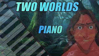 Two Worlds One Family - Tarzan Piano Tutorial