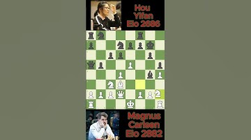 Magnus Carlsen vs Hou Yifan #chess 1002