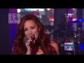 Demi Lovato - Give Your Heart A Break on MTV In NYC 2012.