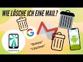 Wie lösche ich eine Mail?