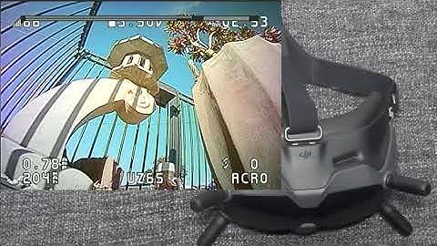 DJI FPV vs Fatshark HDO - analog video comparison