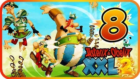 Asterix & Obelix XXL 2 Walkthrough Part 8 Remaster (PS4, XB1, PC, Switch) SeizeUs Palace