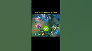 Can break Tower without minions Tutorial Mobile Legend #ml2b #tutorial #mlbb #mobilelegends