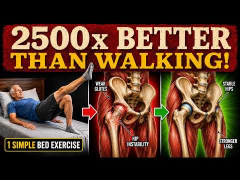 THIS Single Bed Exercise Strengthens Your Legs Faster Than Walking 1,000,000x