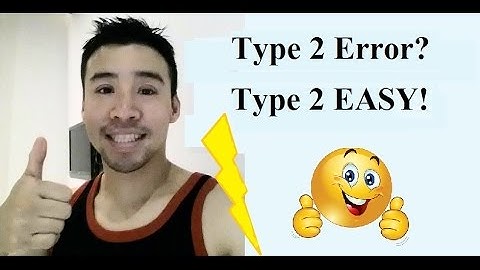Super Easy Tutorial on the Probability of a Type 2 Error!  - Statistics Help