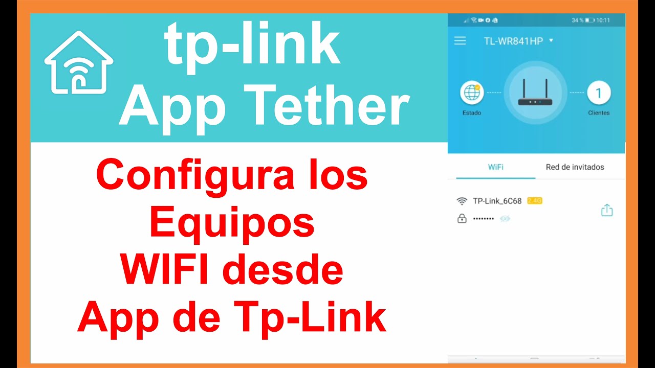 Instalar APP TPLINK TETHER, y configurar Nuestros equipos wifi de la