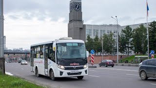 Поездка на автобусе ПАЗ 320435-04 NEXT ГОС Н 079 ОХ 124 Маршрут 6 город Красноярск