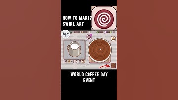 #16 Heartistry Pattern - Swirl | World Coffee Day Event | Good Coffee Great Coffee | Latte Art