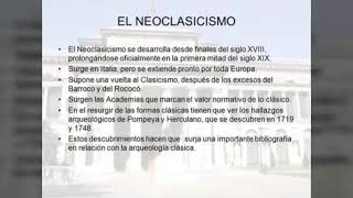 Neoclasicismo Español. Este trabajo tiene el objetivo de conocer este maravilloso periodo.