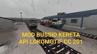 Mod Bussid Kereta Api Lokomotif Cc 201 Stasiun Merak