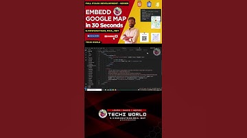 How to Embed Google Map in HTML | Quick Coding Tip!  #webdevelopment #shorts #googlemap #iframe