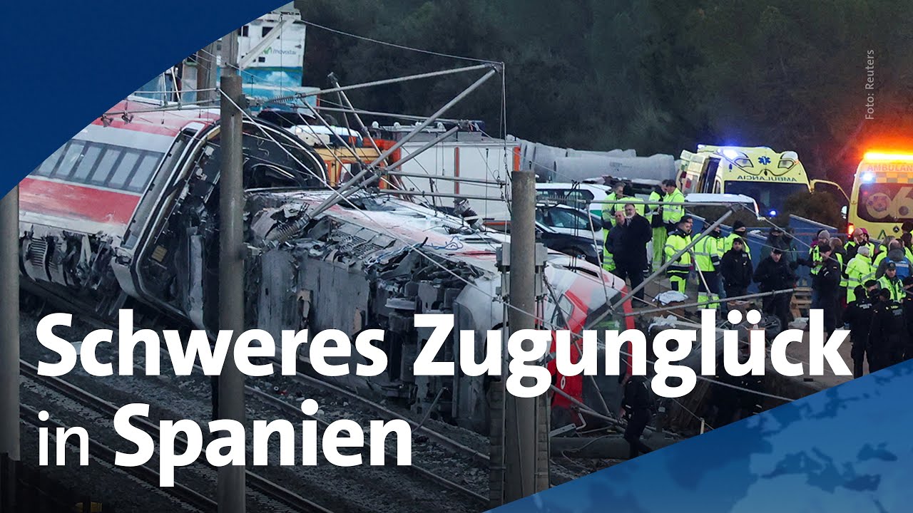 🌍 tagesschau24 Top-Thema, 19.1.2026 | Schweres Zugunglück in Spanien