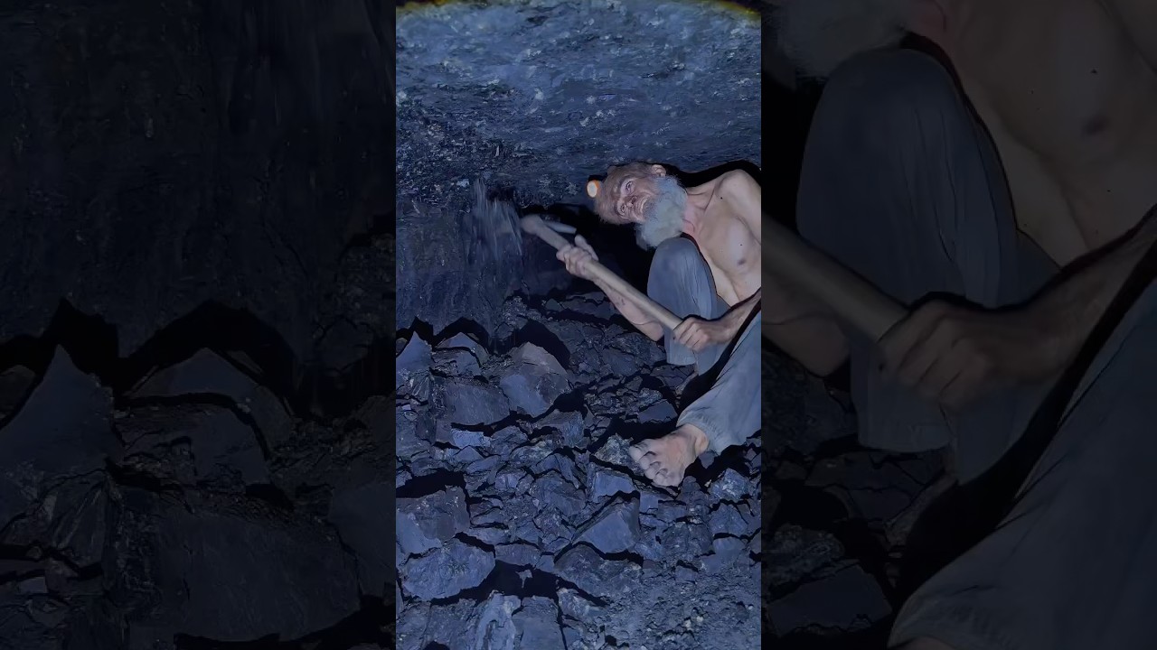 Coal mining process 😟
