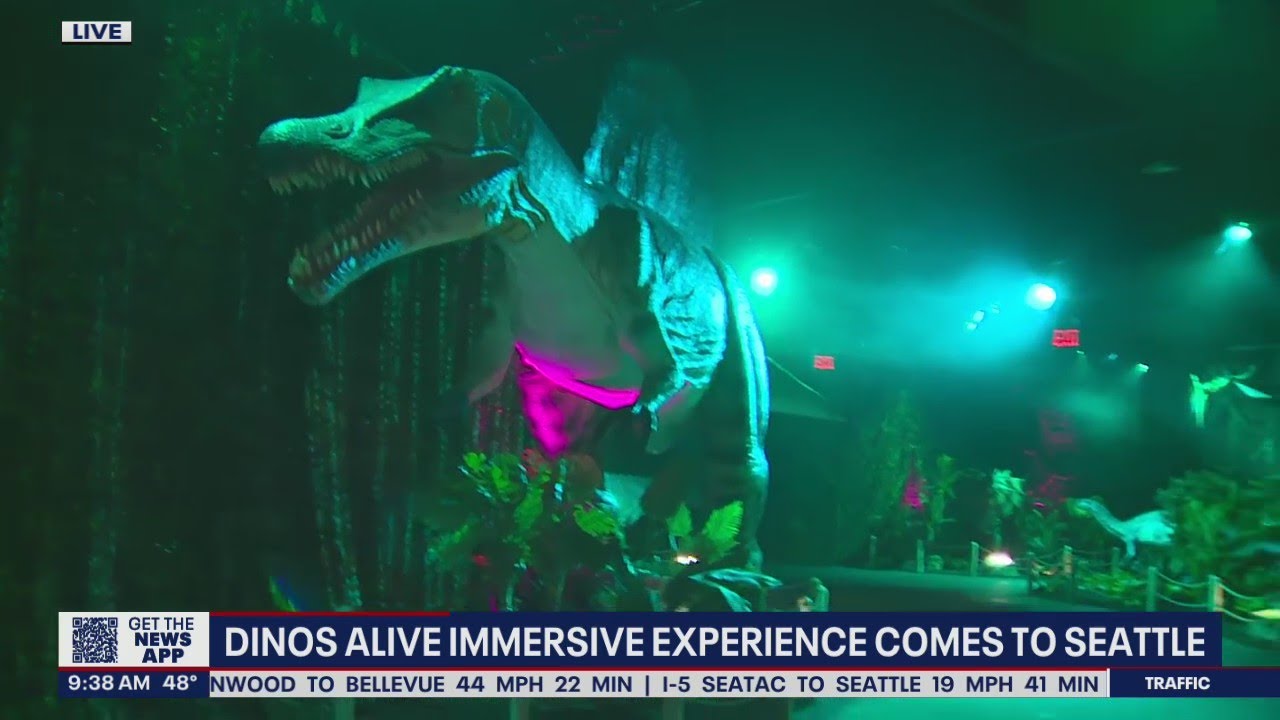 Dinos Alive: Immersive Experience Brings Dinosaurs Roaring Into Washington,  DC