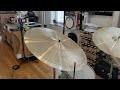 Sold cymbals  mongiello cymbals 20 avar ride