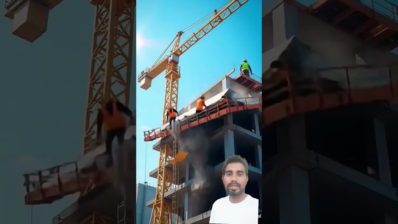Under construction building Collapses 