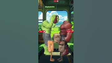 OMG! Red Hulk vs Green Hulk | Face Swap GTA V🔥#hulk