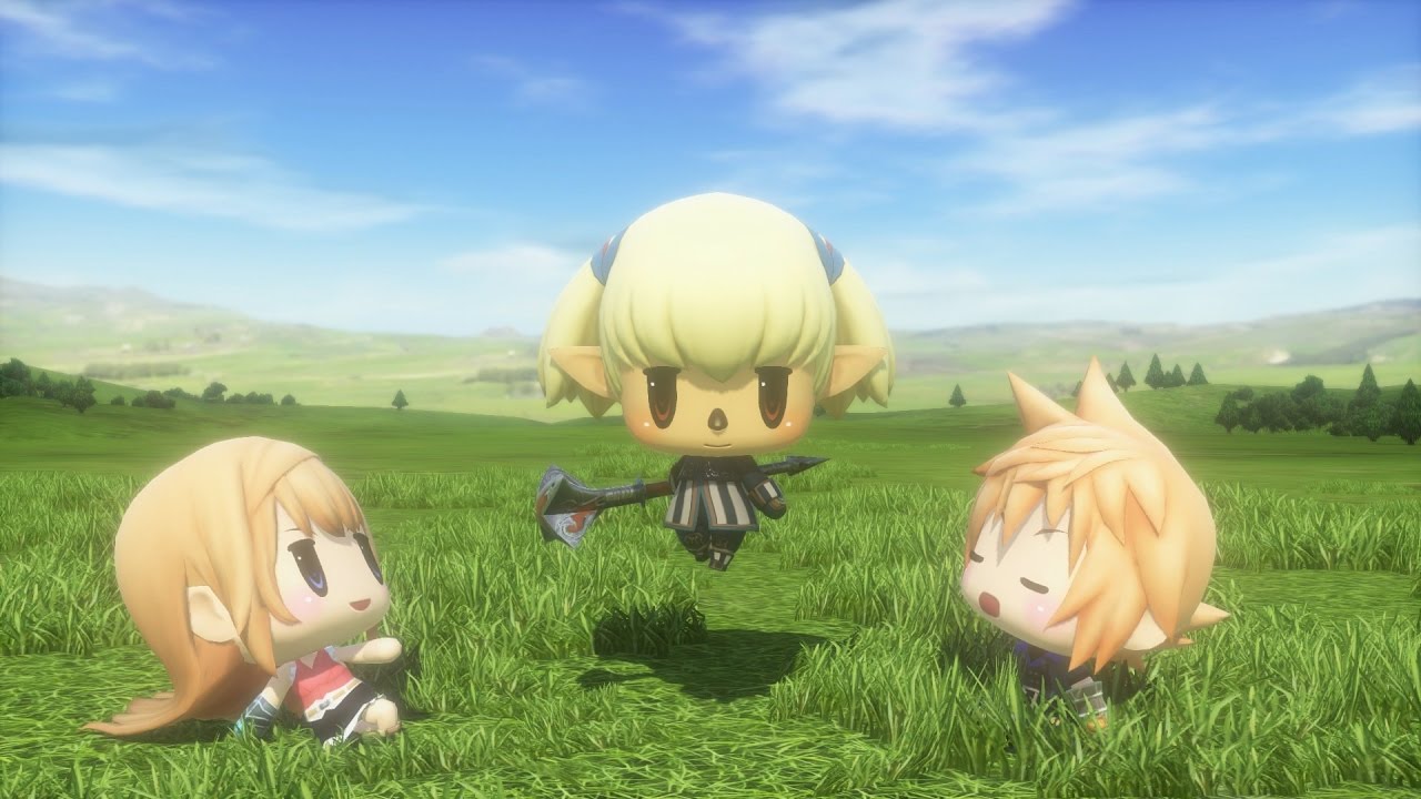 god of war 1 World of Final Fantasy: Shantotto Champion Summon (1080p 60fps)