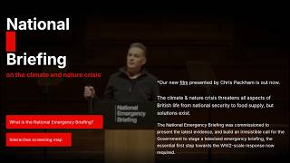 National Emergency Briefing