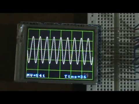 arduino oscilloscope tft lcd manufacturer