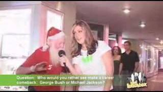 Santa tells Bush how it is!  SO FUNNY! screenshot 3
