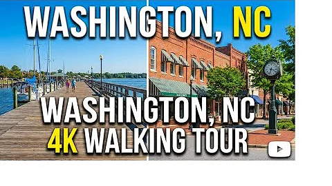 Exploring The Original Washington, NC (4K 60fps)