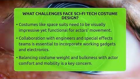 What Challenges Face Sci-fi Tech Costume Design? - The SciFi Reel